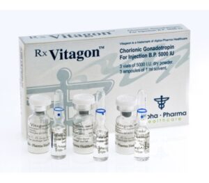 Buy Vitagon HCG – 3 Vials of 5000IU/Vial + 3x1ml Solvent